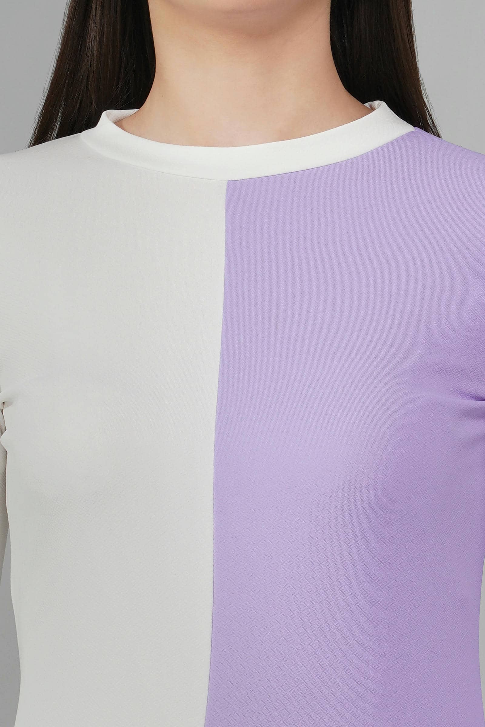 Lavender Bliss Colorblock Dress