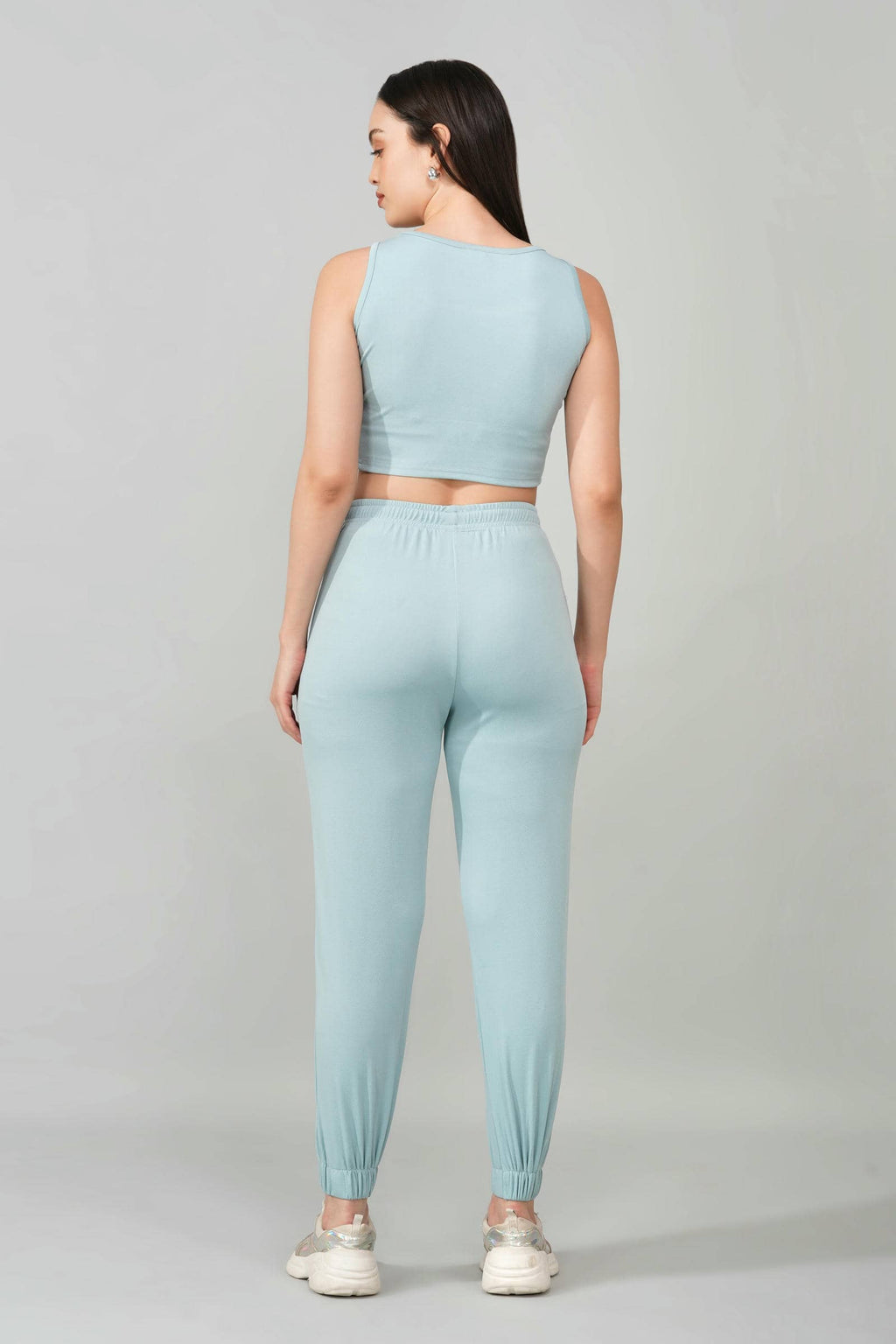 Sky Blue Tank & Jogger Set