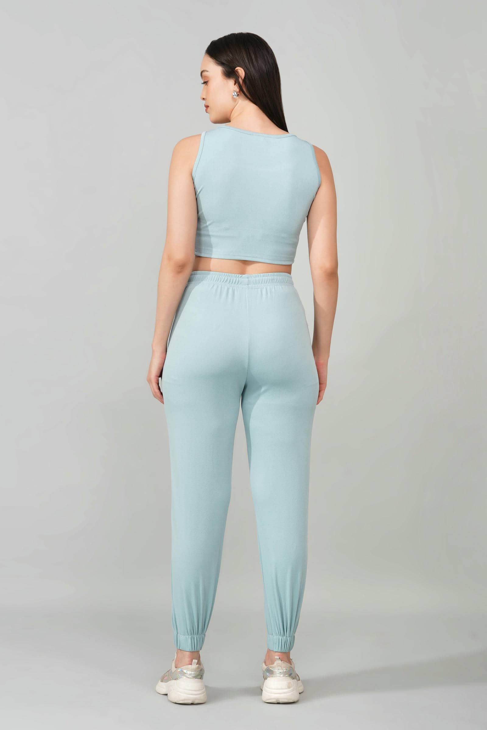 Sky Blue Tank & Jogger Set