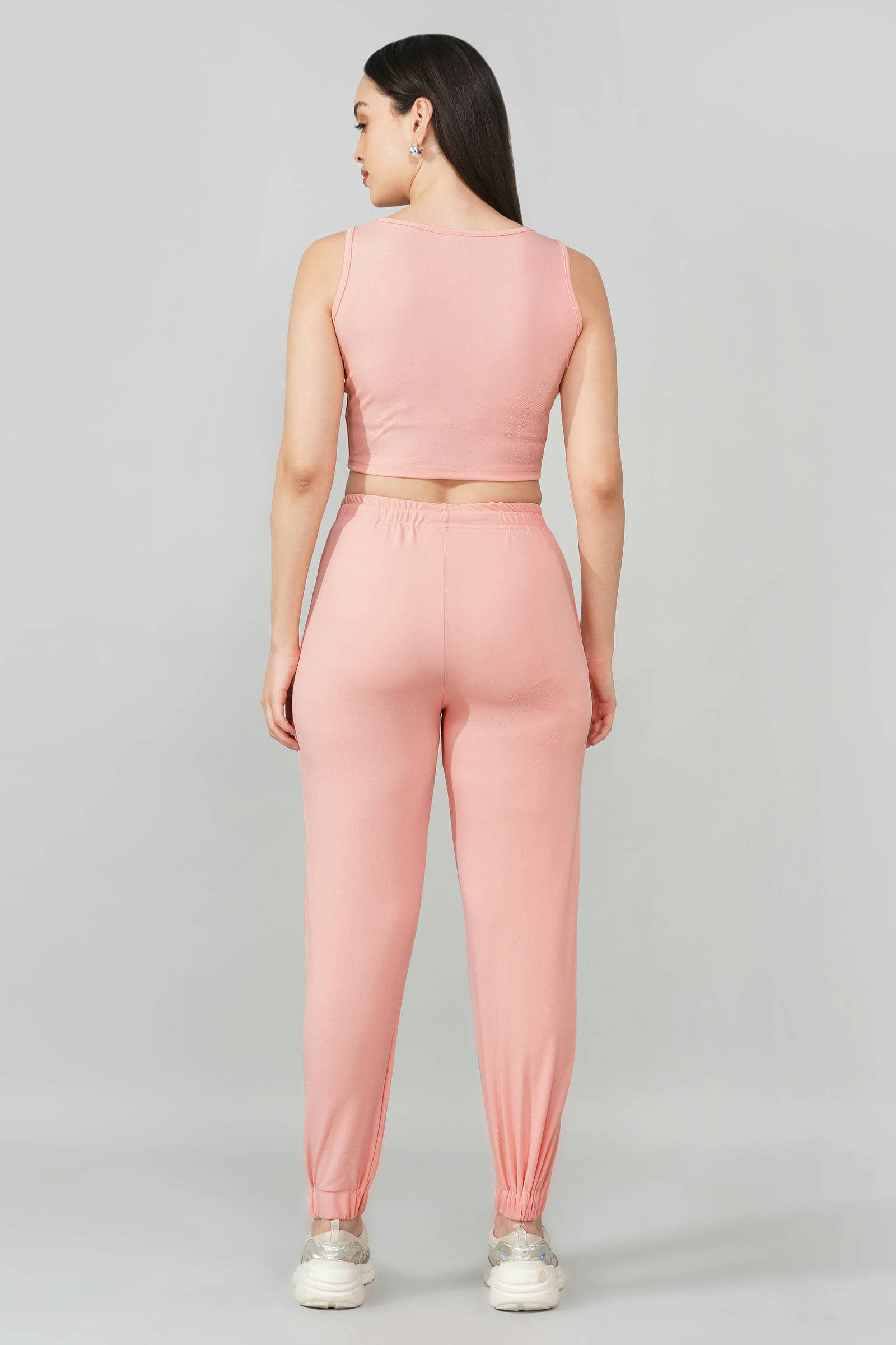 Blush Pink Tank & Jogger Set